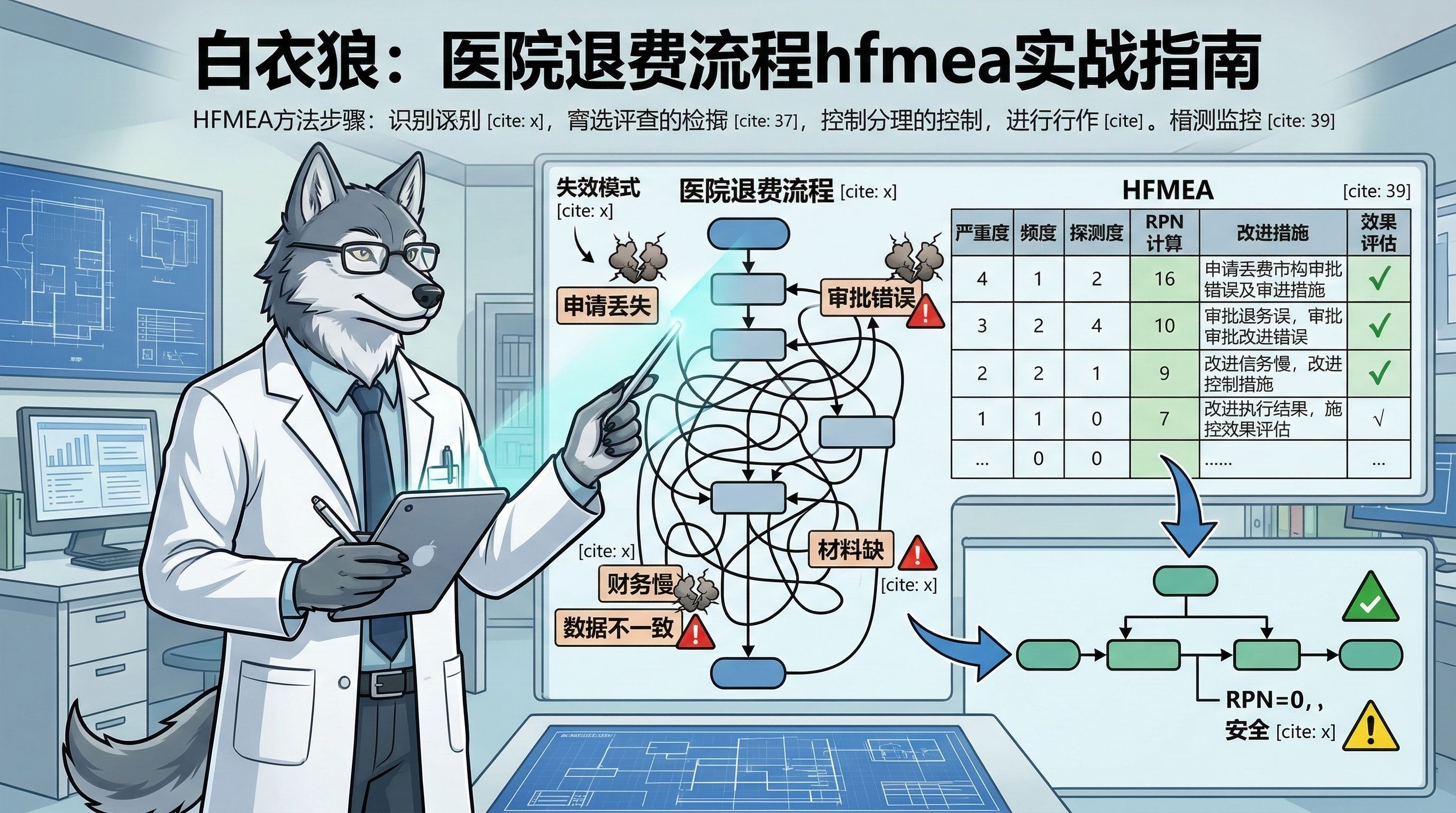 别让“退费难”磨灭了医疗的温情：基于HFMEA的医院退费流程重塑实战