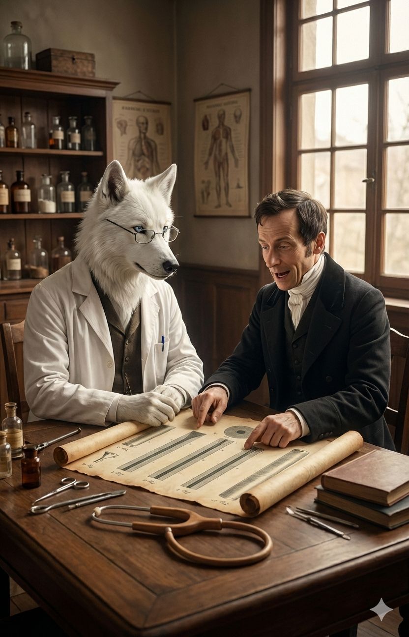 【深度八卦】如果不发明“那根棍子”，医生看病还得把耳朵贴在贵妇的胸口上？——致敬听诊器之父雷奈克