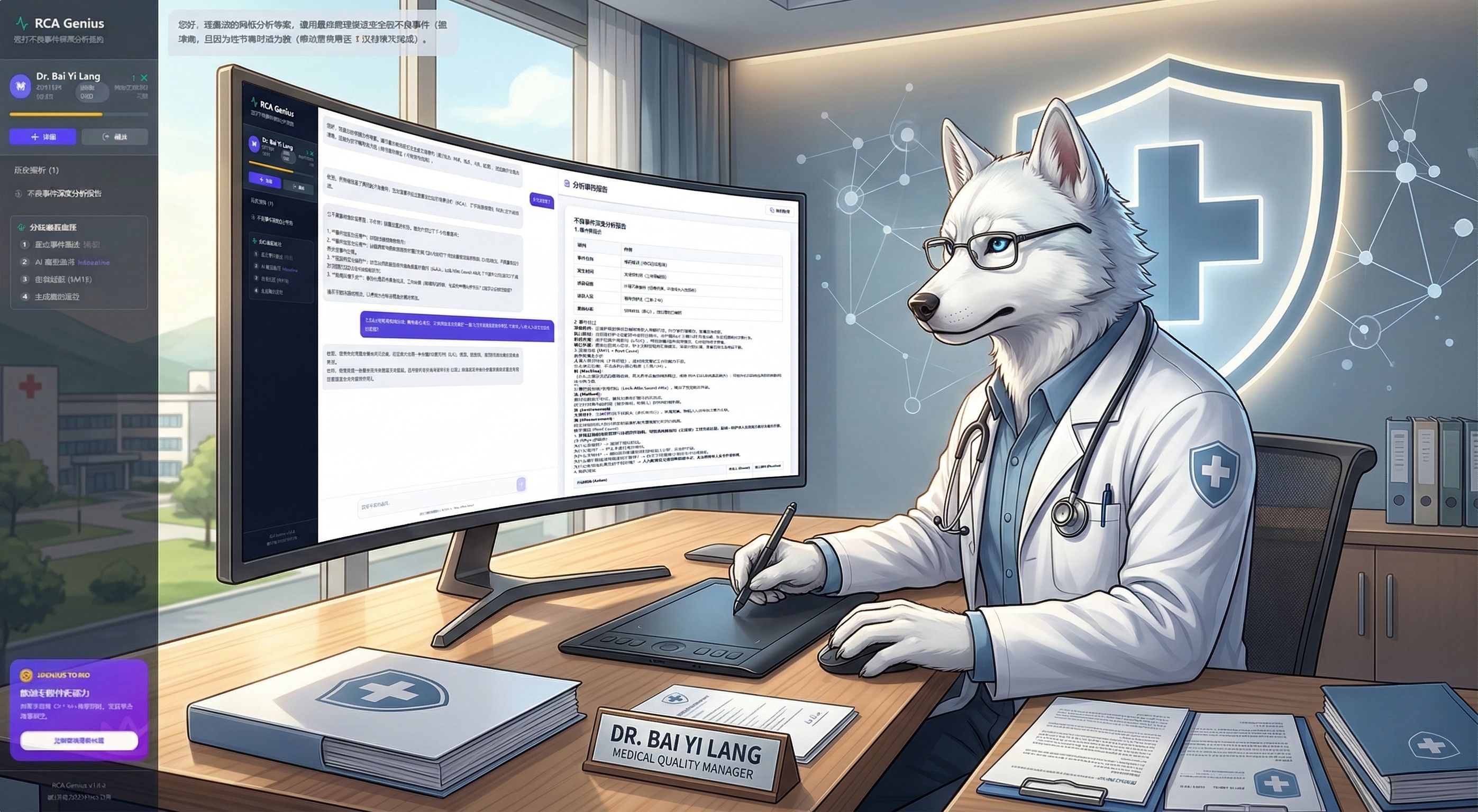 深夜写不良事件报告到头秃？这款 AI 神器，可能要拯救无数医院质管人的发际线！