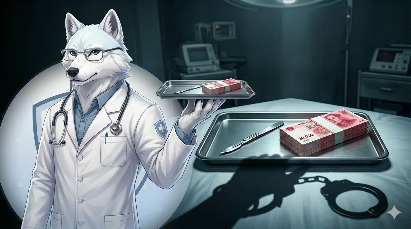 医馆杂谈002 | 5月1日“三万入刑”：当红包变成手铐，锦旗和水果还能拿吗？