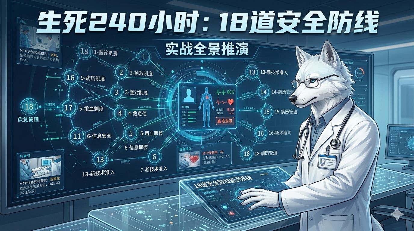 生死240小时：一个危重病例背后的18道安全防线（实战全景推演）
